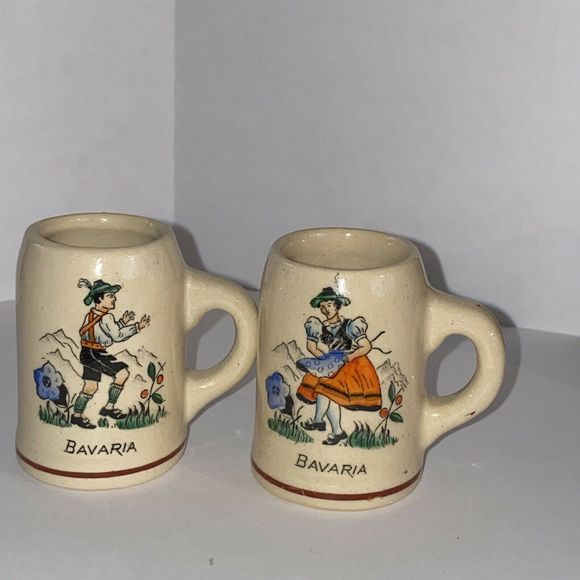 Bavaria Ceramic Mini Stein Shot Glass 2” W.German - Picture 9 of 12